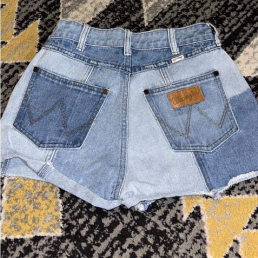 wrangler x billabong jean shorts